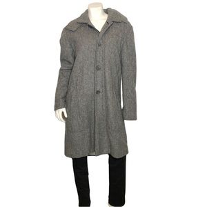Marc by Marc Jacobs houndstooth wool coat
